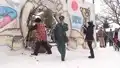 Skifasching Holzhau 2013 - Fred Feuerstein, Harry Potter, Donald Duck