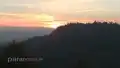 Sonnenuntergangs-Zeitraffer (30x) am Papststein