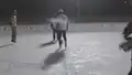 Das erste Eisfußballturnier in Holzhau am 9.1.2010
