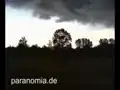 Unwetter in Nossen, Straße zum Kloster Altzella, B175