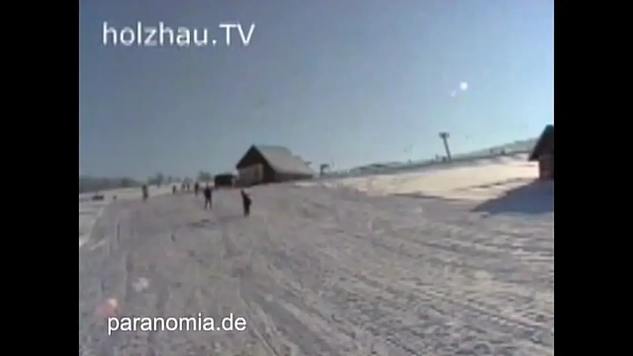 Foto: Skilift Holzhau / Erzgebirge im Winter 2005