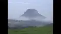 Der Lilienstein im Nebel - Zeitraffer 4.8.2011
