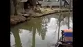 Kahnfahrt durch den Spreewald bei Burg