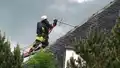 Das ehemalige Waldhotel Sachsenstern brannte (2)